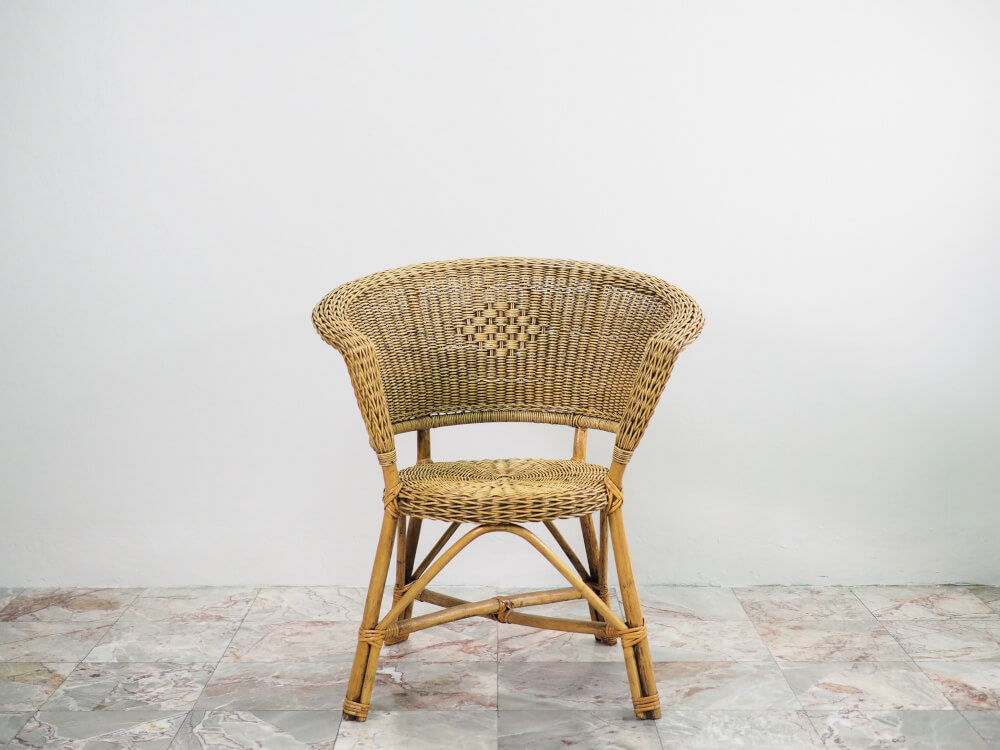 เก้าอี้พักผ่อน หวายแท้ PISAMAI รุ่น AKONG CHAIR ทรงคลาสสิค